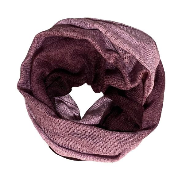 Purple Soft Infinity Scarf - Picture 1 of 3
